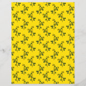 サニー小枝サマーパターンフラット紙シート (正面)