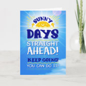 サニー日まっすぐ進め!保行く!カード カード (正面)