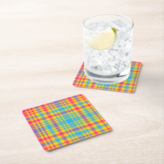 サニー日プレイド紙コースター スクエアペーパーコースター (インサイチュ)