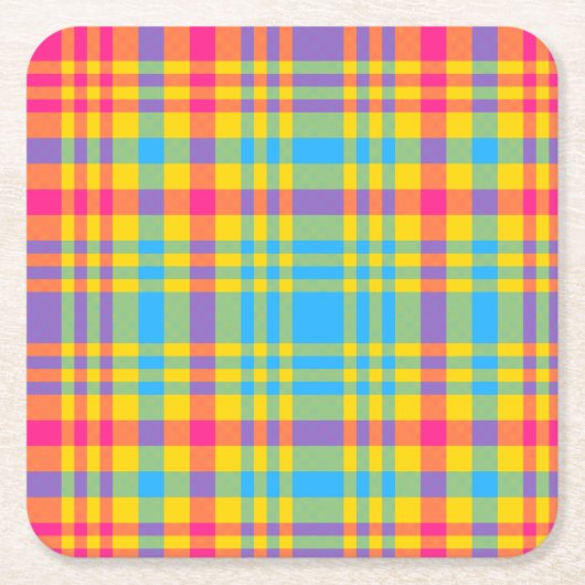 サニー日プレイド紙コースター スクエアペーパーコースター (正面)