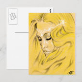 サニー日マーメイドポストカード ポストカード (正面/裏面)