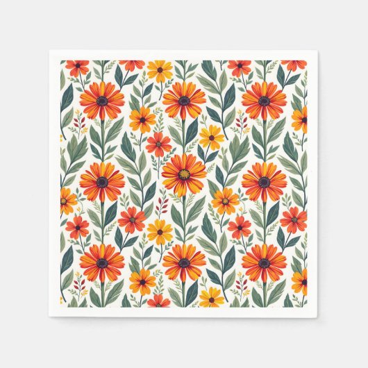 サニー日 スタンダードカクテルナプキン (正面)