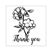 サニー春フラワー「ヴィンテージフラワー」春 ラバースタンプ (インプリント)