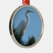 サニー素晴らしフロリダ州の緑 メタルオーナメント (右)