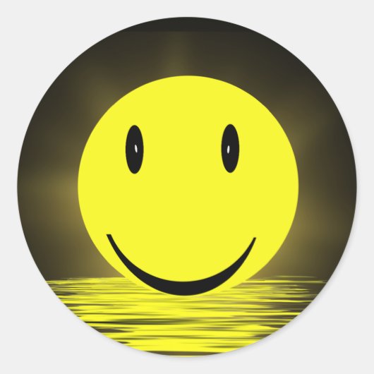 サニー顔インウォーター・リップル ラウンドシール (正面)