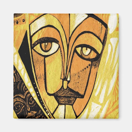 サニー顔バイグレゴリーガロ マグネット (正面)