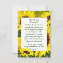 サニー・サンフラワーズサンキュークリスチャン・フレンド