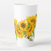 サニー・サンフラワーズ カフェラテマグ (正面)