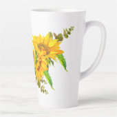 サニー・サンフラワーズ カフェラテマグ (右)