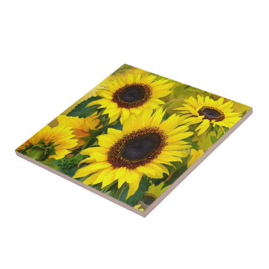 サニー·ヒマワリ タイル (側面)
