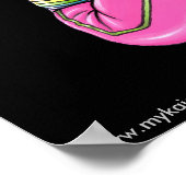 "サニー"砂糖漬けの蝶の虹の妖精のポスター ポスター (角)