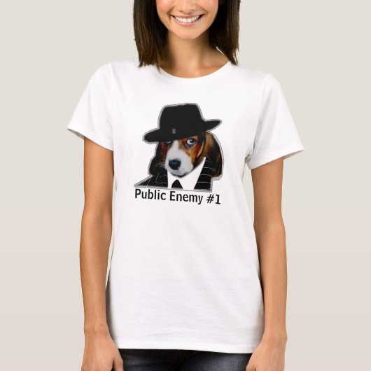 サニー[1]、社会の敵#1 Tシャツ (正面)