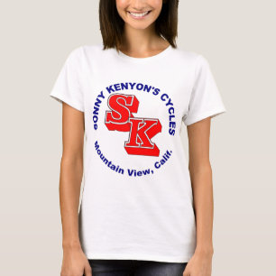サニーKenyonはロゴを循環させます Tシャツ