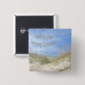 サニーOBXシーオーツのアイテムからの挨拶 缶バッジ (正面&裏面)