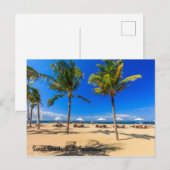 サヌールビーチ,バリ,インドネシア ポストカード (正面/裏面)