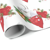 サネンヤギとホリデースピリット ラッピングペーパー (ロールコーナー)