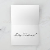 サネンヤギのクリスマス シーズンカード (内部)