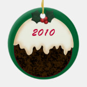 サネンヤートサンタハットクリスマスオーナメント セラミックオーナメント (裏面)