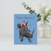 サノセロスに乗るサンタクロース シーズンポストカード (スタンド正面)