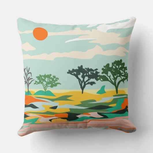 サハラのエコー クッション (裏面)