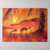 サハラのオアシス ポスター (正面)