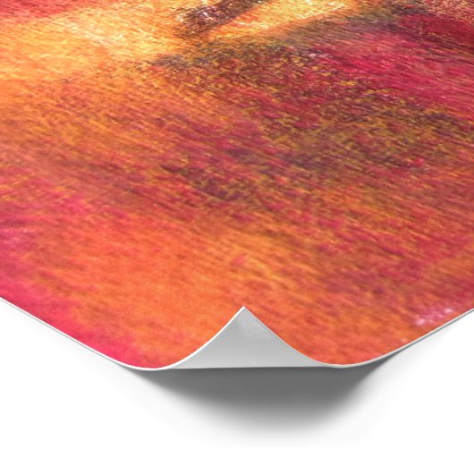 サハラのオアシス ポスター (角)