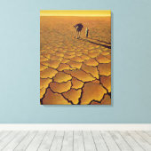 サハラの旅1995 キャンバスプリント (インサイチュ (ウッドフロア))