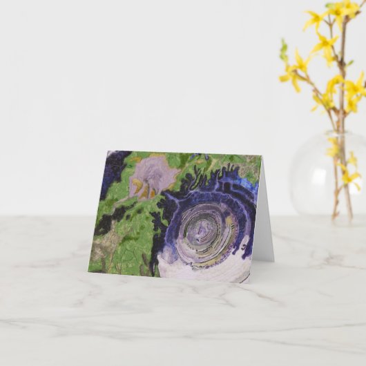 サハラの目 カード (黄色い花)