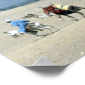 サハラを渡るカメルキャラバン ポスター (角)