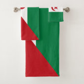 サハラウィ・アラブ民主共和国旗 バスタオルセット (インサイチュ)