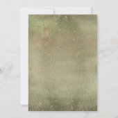 サハラサバンナフローラセーブ・ザ・デイト招待状 招待状 (裏面)