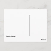 サハラサンセット ポストカード (裏面)