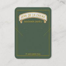 サハラナイツグリーンジュエリーディスプレイ