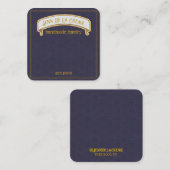 サハラナイツブルーヘキサゴンジュエリーディスプレイ コーリングカード (正面/裏面)