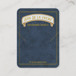 サハラナイト夕べスカイジュエリーディスプレイ コーリングカード