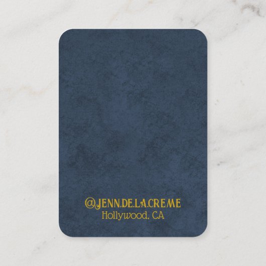 サハラナイト夕べスカイジュエリーディスプレイ コーリングカード (裏面)