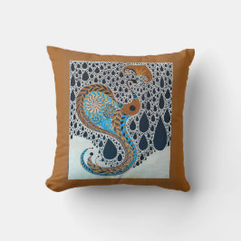 サハラパールズトリバルエキゾチック孔雀 クッション