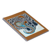 サハラパールズトリバルエキゾチック孔雀 ノートブック (右側)