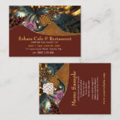 サハラヒルズフラクタルアート名刺 名刺 (正面/裏面)