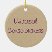 サハララまたはクラウン第7チャクラ セラミックオーナメント (裏面)