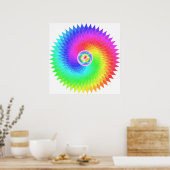 サハララザクラウンチャクラ ポスター (キッチン)