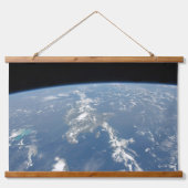 サハラ吹の砂塵は西の大西洋に入った。 吊り下げ型タペストリー (正面)