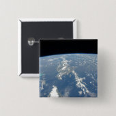 サハラ吹の砂塵は西の大西洋に入った。 缶バッジ (正面&裏面)