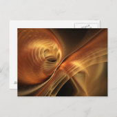 サハラ抽象芸術フラクタル ポストカード (正面/裏面)