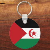 サハラ民主共和国国旗 キーホルダー (裏面)