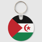 サハラ民主共和国国旗 キーホルダー (裏面)