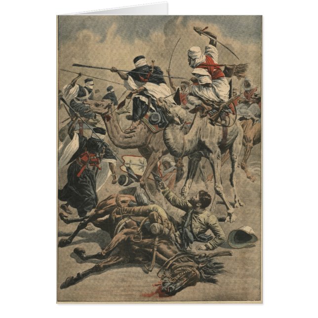 サハラ砂漠のフランスのな軍隊 (正面)