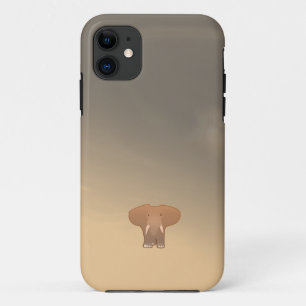 サハラ砂漠の小さく小さい象 iPhone 11 ケース