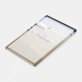 サハラ砂漠の砂海を吹き抜ける砂塵。 ポストイット (アングル)