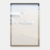 サハラ砂漠の砂海を吹き抜ける砂塵。 ポストイット (正面)